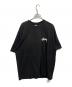 stussy（ステューシー）の古着「プリントTシャツ」｜ブラック
