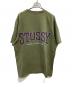 stussy (ステューシー) プリントTシャツ グリーン サイズ:Ｌ：4500円