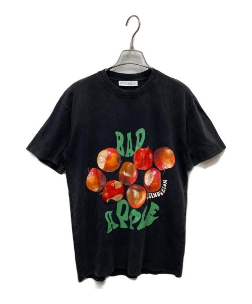 J.W.ANDERSON（ジェイダブリューアンダーソン）J.W.ANDERSON (ジェイダブリューアンダーソン) プリントTシャツ ブラック サイズ:xsの古着・服飾アイテム