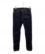 R.J.Bアールジェイビー）の古着「セルビッジデニムパンツ」｜ブルー