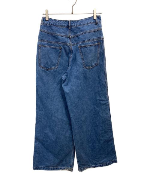 adidas Originals（アディダスオリジナル）adidas Originals (アディダス オリジナルス) エッセンシャルズ デニムバルーンパンツ インディゴ サイズ:W29の古着・服飾アイテム