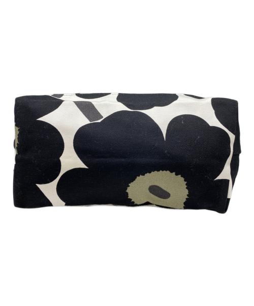 marimekko（マリメッコ）marimekko (マリメッコ) JAPANIN UNIKKOBAG2 ホワイト×ブラックの古着・服飾アイテム