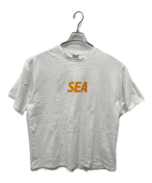 EVERLAST（エバーラスト）EVERLAST (エバーラスト) WIND AND SEA (ウィンダンシー) プリントTシャツ ホワイト サイズ:Lの古着・服飾アイテム