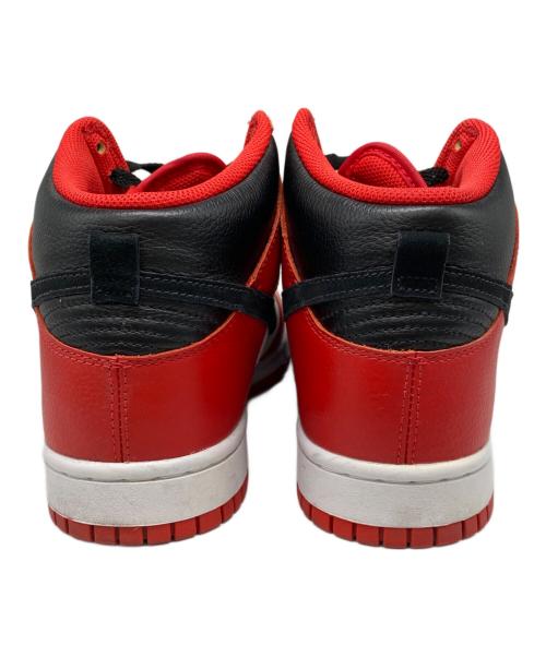 NIKE（ナイキ）NIKE (ナイキ) DUNK HIGH NIKE BY YOU レッド×ホワイト サイズ:27.5の古着・服飾アイテム