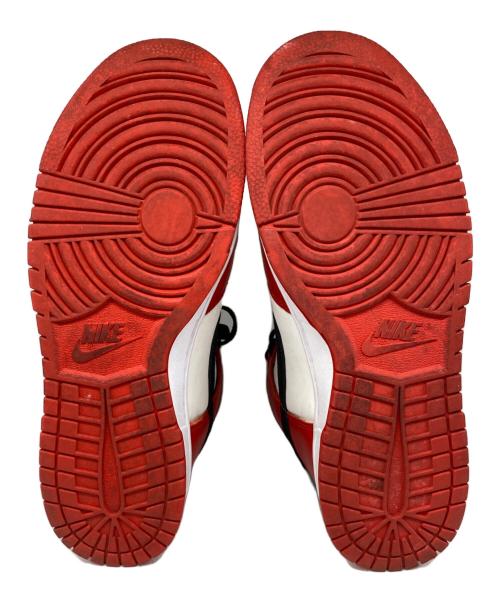 NIKE（ナイキ）NIKE (ナイキ) DUNK HIGH NIKE BY YOU レッド×ホワイト サイズ:27.5の古着・服飾アイテム