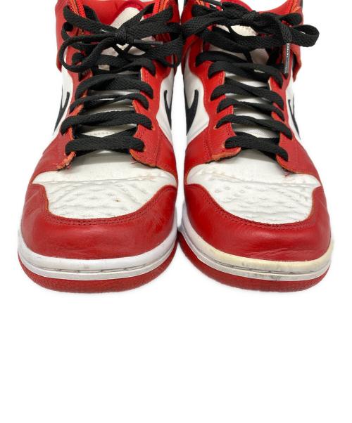 NIKE（ナイキ）NIKE (ナイキ) DUNK HIGH NIKE BY YOU レッド×ホワイト サイズ:27.5の古着・服飾アイテム