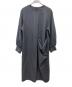 23区（ニジュウサンク）の古着「【洗える】TWマットクロス ワンピース」｜グレー