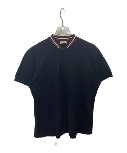 DIOR HOMME（ディオール オム）DIOR HOMME (ディオール オム) ヘンリーネックカットソー ブラック サイズ:Sの古着・服飾アイテム