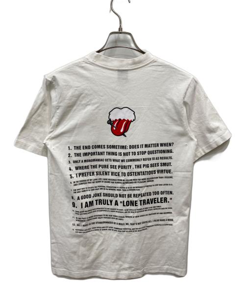 NUMBER (N)INE（ナンバーナイン）NUMBER (N)INE (ナンバーナイン) プリントTシャツ ホワイト サイズ:3の古着・服飾アイテム