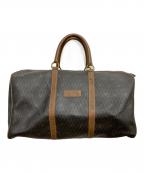 Christian Diorクリスチャン ディオール）の古着「ハニカム柄ボストンバッグ」｜ブラウン