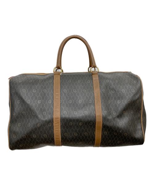 Christian Dior（クリスチャン ディオール）Christian Dior (クリスチャン ディオール) ハニカム柄ボストンバッグ ブラウンの古着・服飾アイテム