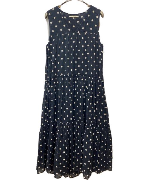 ne quittez pas（ヌキテパ）ne quittez pas (ヌキテパ) Spick and Span (スピックアンドスパン) ノースリーブワンピース ブラック サイズ:不明の古着・服飾アイテム