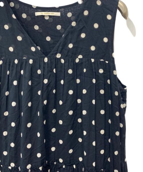 ne quittez pas（ヌキテパ）ne quittez pas (ヌキテパ) Spick and Span (スピックアンドスパン) ノースリーブワンピース ブラック サイズ:不明の古着・服飾アイテム