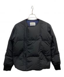 NOMA t.d.（ノーマティーディー）の古着「ノーカラーダウンジャケット」｜ブラック