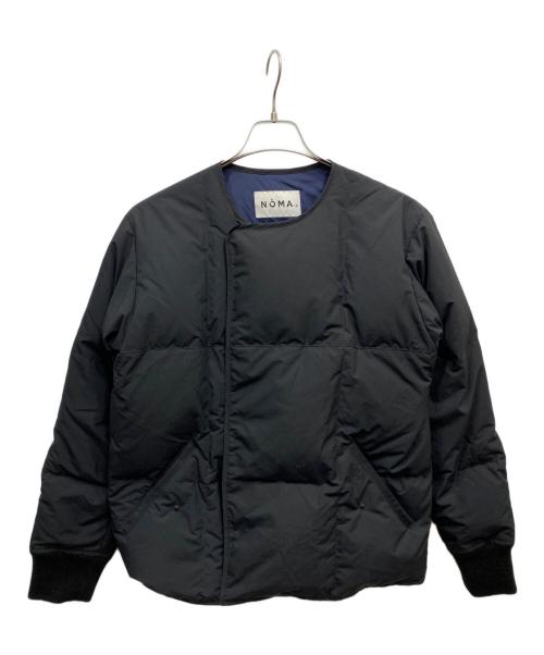 NOMA t.d.（ノーマティーディー）NOMA t.d. (ノーマティーディー) ノーカラーダウンジャケット ブラック サイズ:2の古着・服飾アイテム