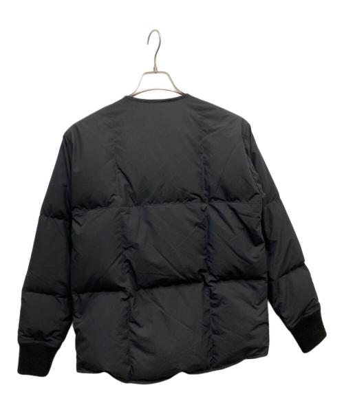 NOMA t.d.（ノーマティーディー）NOMA t.d. (ノーマティーディー) ノーカラーダウンジャケット ブラック サイズ:2の古着・服飾アイテム