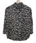 BALENCIAGA（バレンシアガ）の古着「総柄ロゴプリントオーバーシャツ」｜ブラック