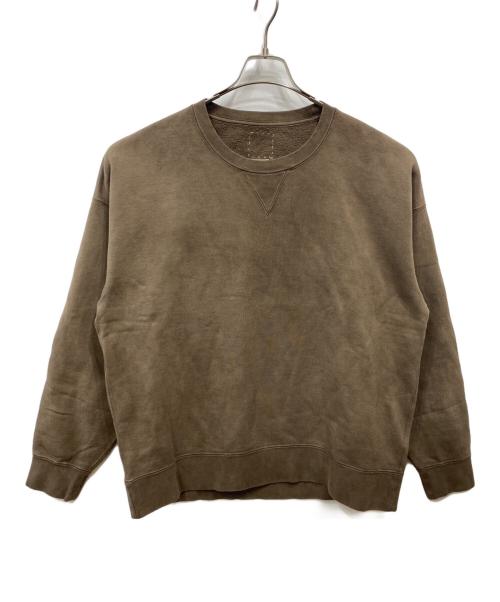 VISVIM（ビズビム）VISVIM (ビズビム) JUMBO SB SWEAT L/S (N.D.) ブラウン サイズ:4の古着・服飾アイテム