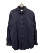 PAUL SMITHポールスミス）の古着「総柄シャツ」｜ネイビー