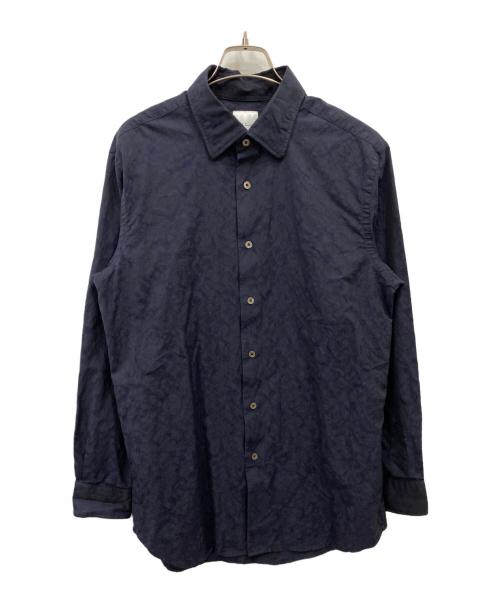 PAUL SMITH（ポールスミス）PAUL SMITH (ポールスミス) 総柄シャツ ネイビー サイズ:XLの古着・服飾アイテム