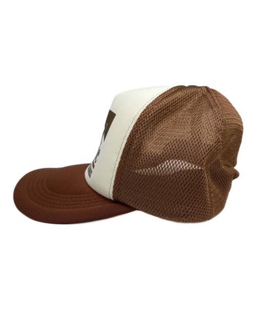 Hysteric Glamour（ヒステリックグラマー）Hysteric Glamour (ヒステリックグラマー) メッシュトラッカーキャップ ブラウン サイズ:FREEの古着・服飾アイテム