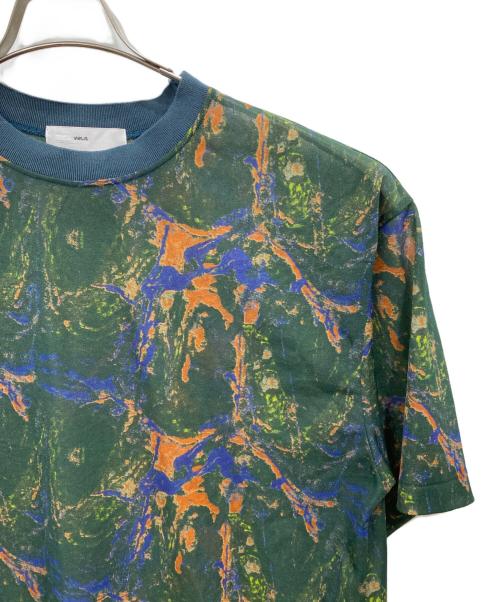 TOGA VIRILIS（トーガ ビリリース）TOGA VIRILIS (トーガ ビリリース) Marble print T-shirt グリーン サイズ:48の古着・服飾アイテム