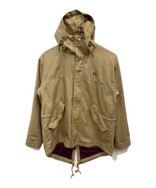 FRED PERRY（フレッドペリー）FRED PERRY (フレッドペリー) Coat HEAVY TWILL PARKA ベージュ サイズ:Lの古着・服飾アイテム
