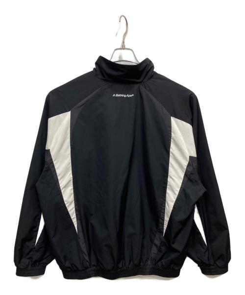 A BATHING APE（ア ベイシング エイプ）A BATHING APE (ア ベイシング エイプ) LOGO TRACK JACKET ブラック サイズ:XLの古着・服飾アイテム