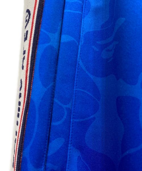 A BATHING APE（ア ベイシング エイプ）A BATHING APE (ア ベイシング エイプ) トラックパンツ ブルー サイズ:Mの古着・服飾アイテム