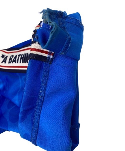 A BATHING APE（ア ベイシング エイプ）A BATHING APE (ア ベイシング エイプ) トラックパンツ ブルー サイズ:Mの古着・服飾アイテム