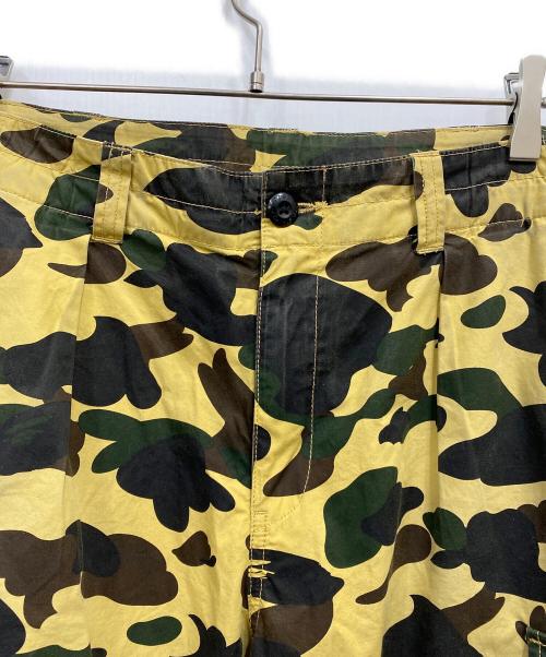 A BATHING APE（アベイシングエイプ）A BATHING APE (ア ベイシング エイプ) カモフラパンツ オリーブ サイズ:Lの古着・服飾アイテム