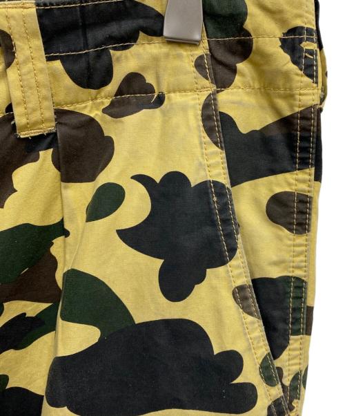 A BATHING APE（アベイシングエイプ）A BATHING APE (ア ベイシング エイプ) カモフラパンツ オリーブ サイズ:Lの古着・服飾アイテム