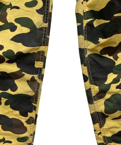 A BATHING APE（アベイシングエイプ）A BATHING APE (ア ベイシング エイプ) カモフラパンツ オリーブ サイズ:Lの古着・服飾アイテム