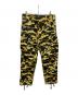 A BATHING APE（ア ベイシング エイプ）の古着「カモフラパンツ」｜オリーブ