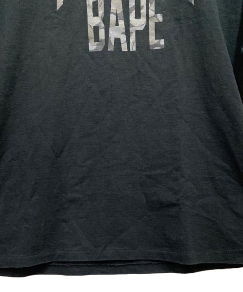 A BATHING APE（ア ベイシング エイプ）A BATHING APE (ア ベイシング エイプ) プリントTシャツ ブラック サイズ:3XLの古着・服飾アイテム