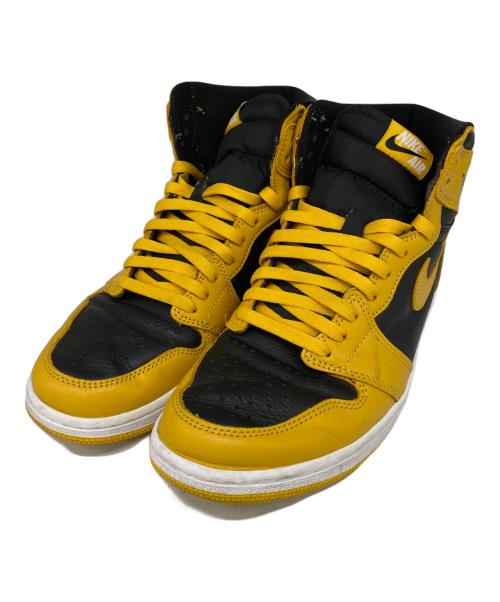 NIKE（ナイキ）NIKE (ナイキ) AIR JORDAN 1 RETRO HIGH OG POLLEN イエロー サイズ:27.5㎝の古着・服飾アイテム