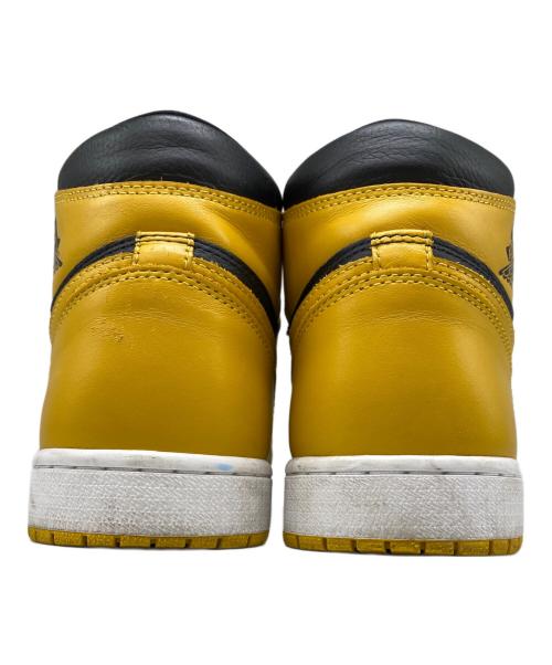 NIKE（ナイキ）NIKE (ナイキ) AIR JORDAN 1 RETRO HIGH OG POLLEN イエロー サイズ:27.5㎝の古着・服飾アイテム