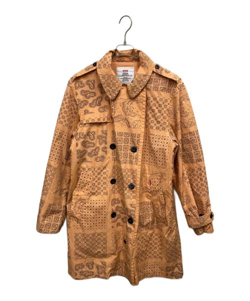 SUPREME（シュプリーム）SUPREME (シュプリーム) Military Trench Coat オレンジ サイズ:Mの古着・服飾アイテム