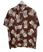 Duke Kahanamokuデュークカハナモク）の古着「アロハシャツ」｜ブラウン