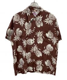 Duke Kahanamoku（デュークカハナモク）の古着「アロハシャツ」｜ブラウン