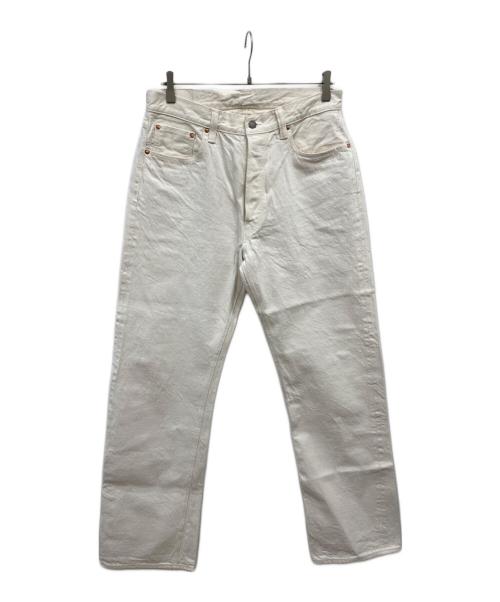 SUGAR CANE（シュガーケーン）SUGAR CANE (シュガーケーン) 13oz. WHITE DENIM 1947 MODEL アイボリー サイズ:34の古着・服飾アイテム