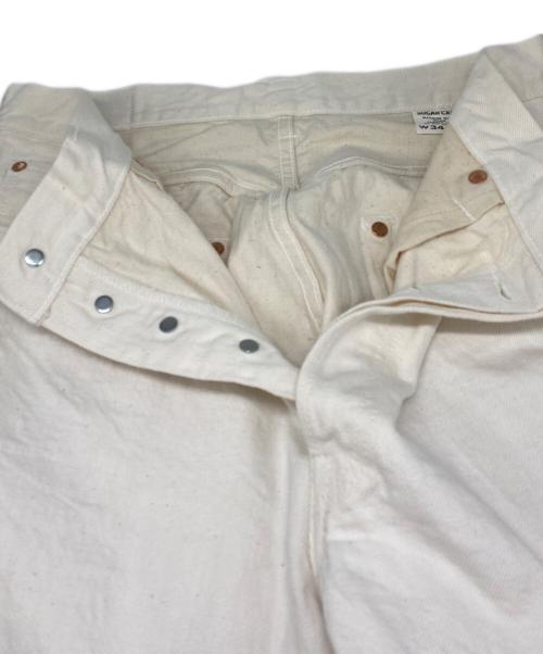 SUGAR CANE（シュガーケーン）SUGAR CANE (シュガーケーン) 13oz. WHITE DENIM 1947 MODEL アイボリー サイズ:34の古着・服飾アイテム
