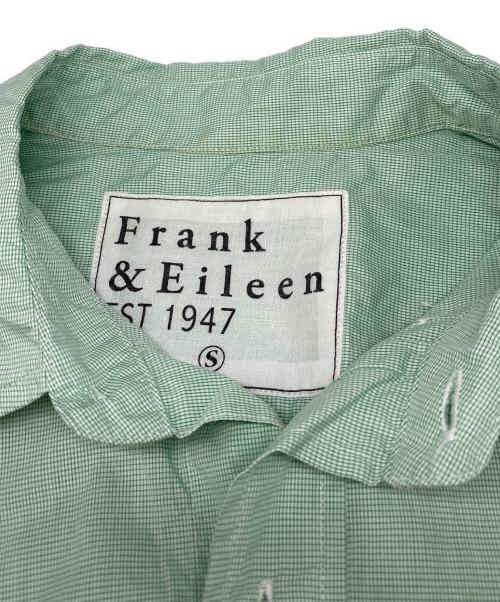 Frank&Eileen（フランクアンドアイリーン）Frank&Eileen (フランクアンドアイリーン) コットンシャツ グリーン サイズ:Ｓの古着・服飾アイテム