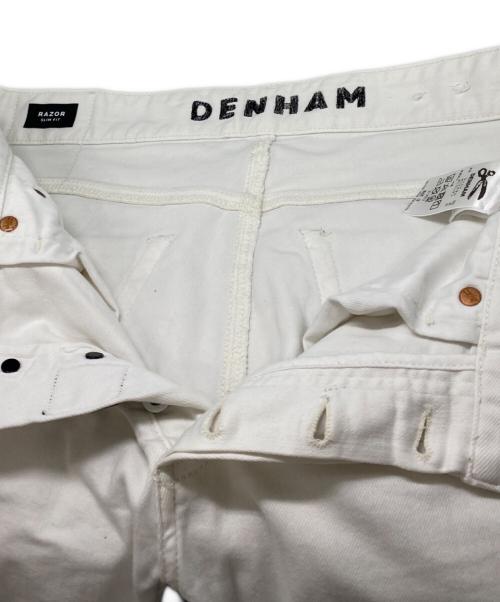 Denham（デンハム）Denham (デンハム) RAZOR SLIM FITデニムパンツ ホワイト サイズ:W32の古着・服飾アイテム