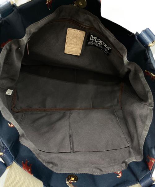 russet（ラシット）russet (ラシット) 馬柄2WAYバッグ ネイビーの古着・服飾アイテム