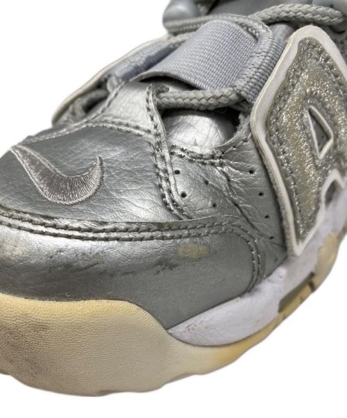 NIKE（ナイキ）NIKE (ナイキ) WMNS AIR MORE UPTEMPO 'LOUD AND CLEAR' シルバー サイズ:25.5㎝の古着・服飾アイテム