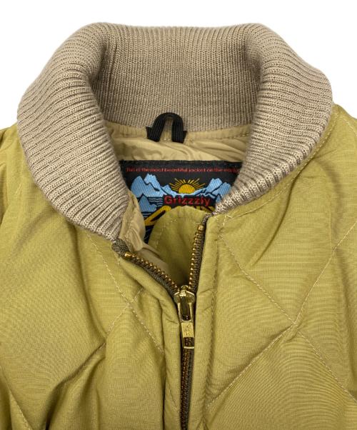 GRIZZZLY DOWN（グリズリーダウン）grizzzly down (グリズリーダウン) キルティングジャケット ベージュ サイズ:Sの古着・服飾アイテム