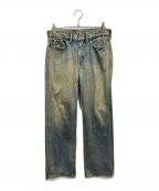 45rpm45アールピーエム）の古着「デニムパンツ」｜インディゴ