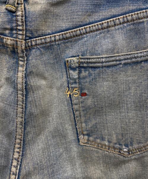 45rpm（45アールピーエム）45rpm (45アールピーエム) デニムパンツ インディゴ サイズ:不明の古着・服飾アイテム