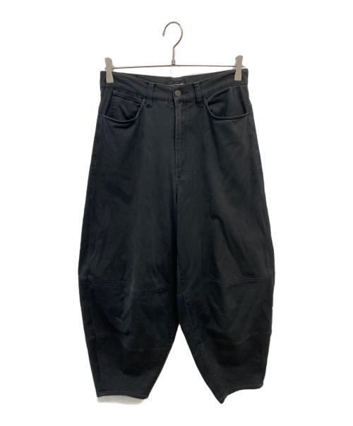 LAD MUSICIAN（ラッドミュージシャン）LAD MUSICIAN (ラッドミュージシャン) COMPACT CHINO STRETCH WIDE PANTS ブラック サイズ:42の古着・服飾アイテム